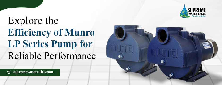 Munro LP series pump