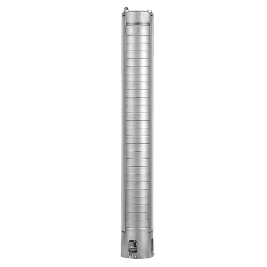 Pearl 4PWS-40G75 High Capacity Submersible Pump End ( ONLY ) - ( 7-1/2 HP Rated ) - 40 GPM - Full Stainless Steel