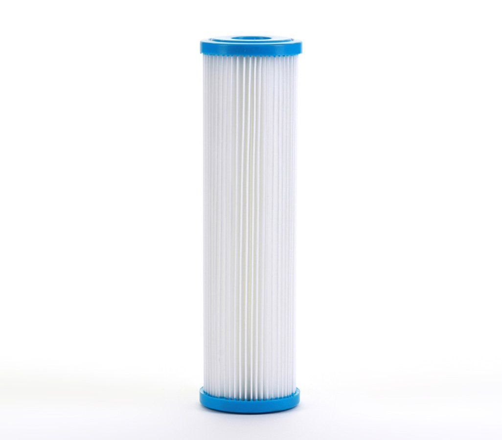 Hydronix Pleated Sediment Water Filter - 30 Micron - 2-1/2 x 9-7/8 inch - SPC-25-1030