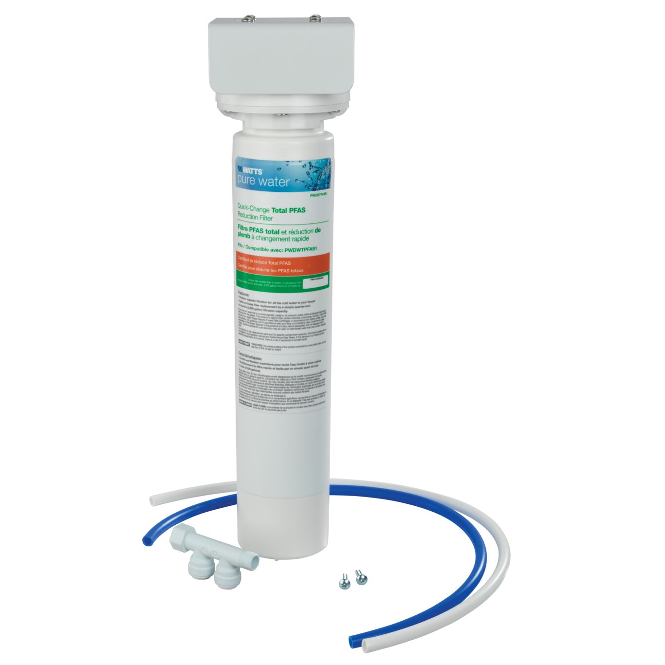 Watts Single-Stage Total PFAS "forever chemicals" Filtration System