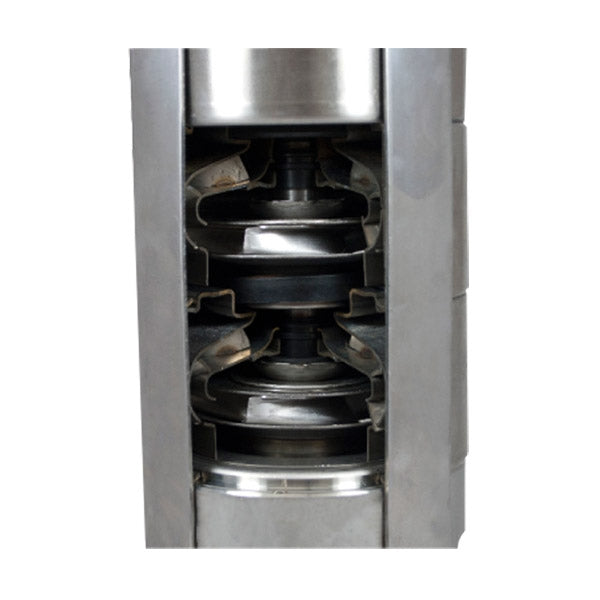 Pearl 6PWS90G75H-D3M6 - 6 Inch Submersible Pump End ( ONLY ) - ( 7-1/2 HP Rated ) - 90 GPM - Full Stainless Steel
