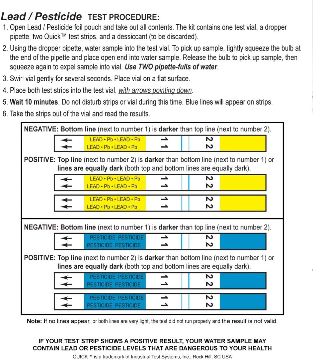 Industrial Test Systems, Inc. (ITS) - Home Water Quality Test Kit - 487986