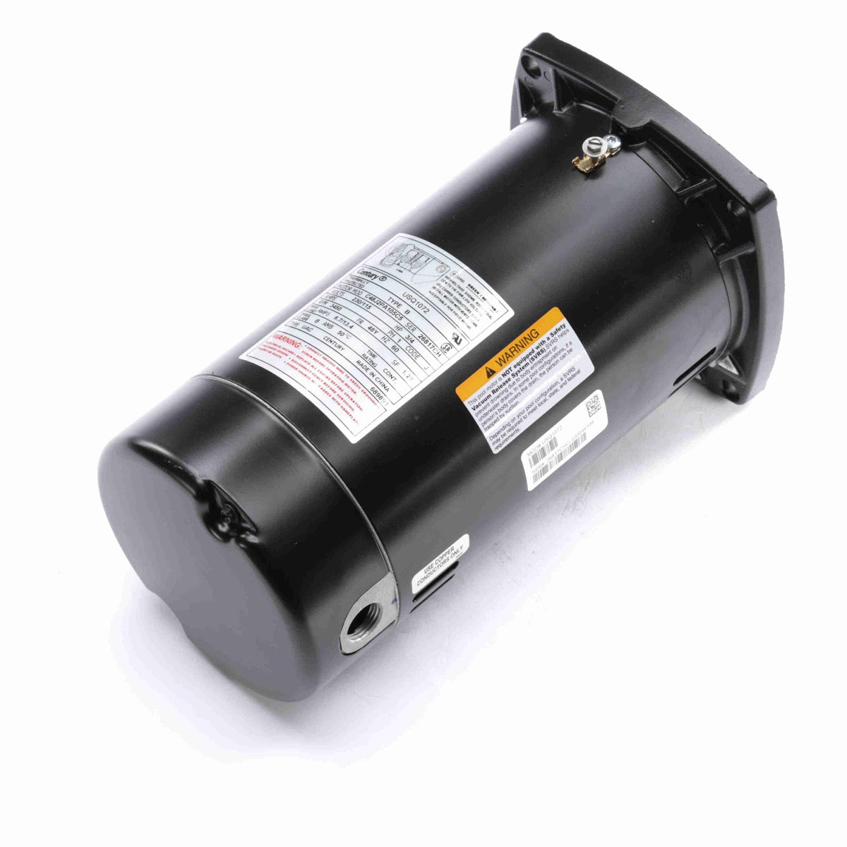 Century Electric USQ1072 (equivalent to the HSQ095) - Pool Pump Motor - 48Y Frame - Square Flange - 0.95 HP - 115/230V