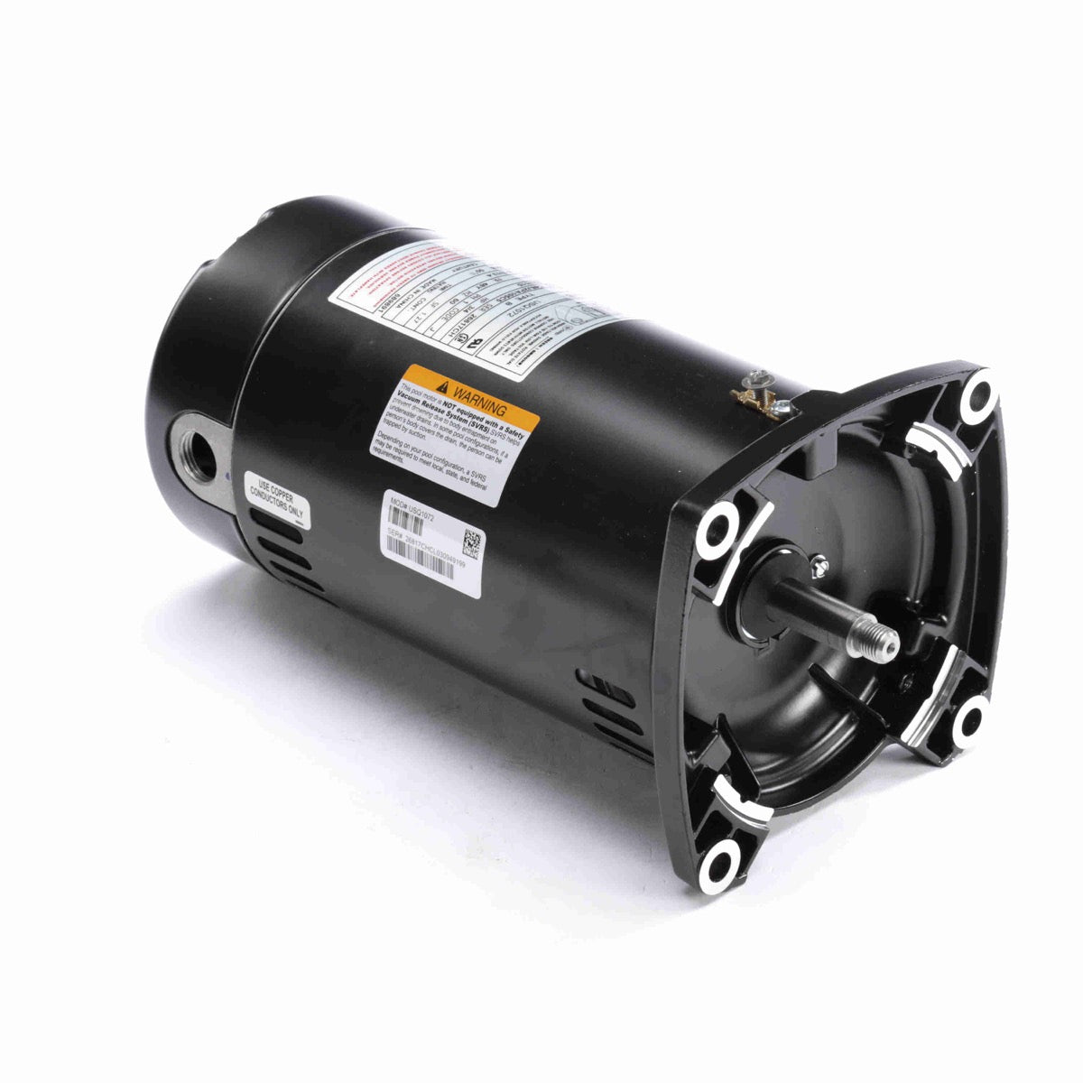 Century Electric USQ1072 (equivalent to the HSQ095) - Pool Pump Motor - 48Y Frame - Square Flange - 0.95 HP - 115/230V