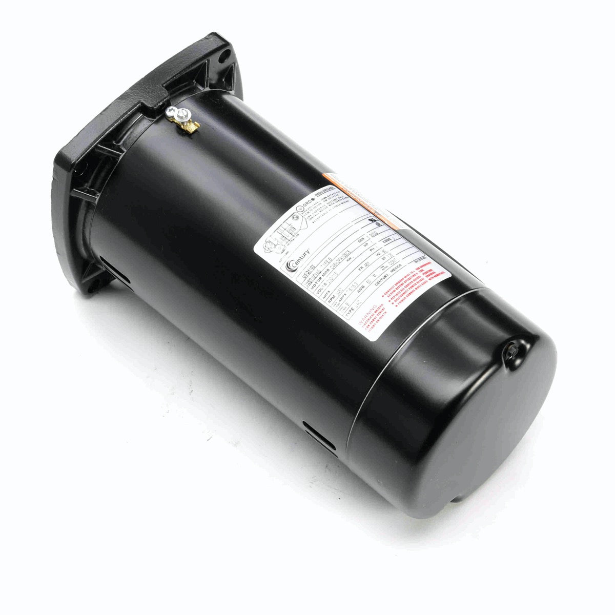 Century Electric USQ1102 (equivalant to HSQ125) - Pool Pump Motor - 48Y Frame - Square Flange - 1.25 HP - 115/230V