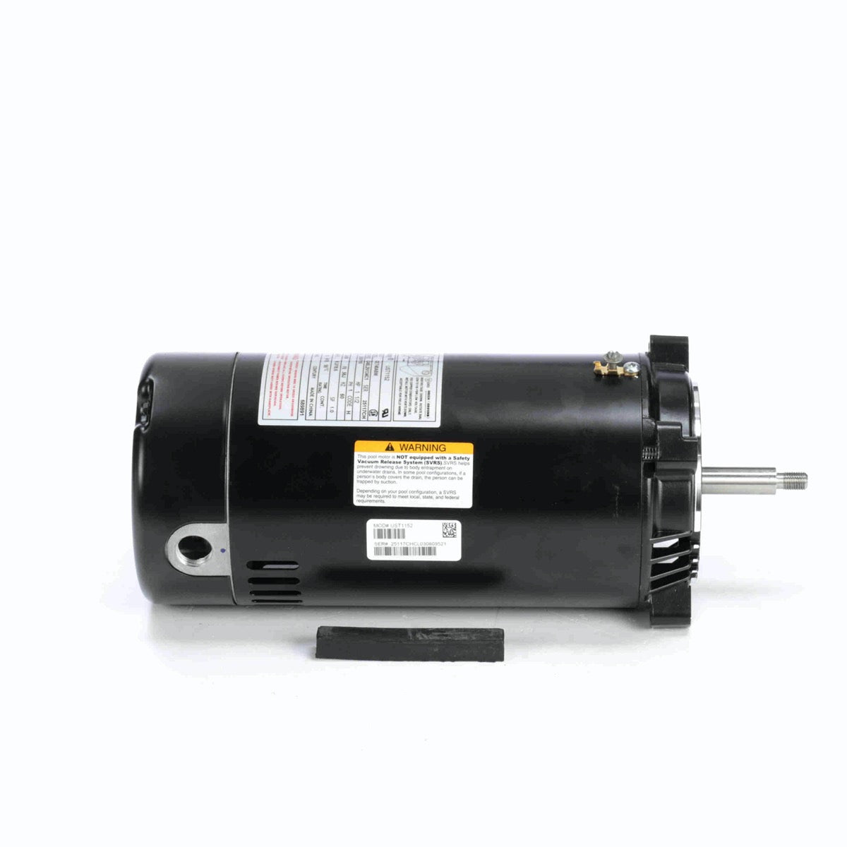 Century Electric UST1152 (equivalent to HST150) - Pool Pump Motor - 56J Frame - C Face ( Round ) - 1.50 HP - 115/230V