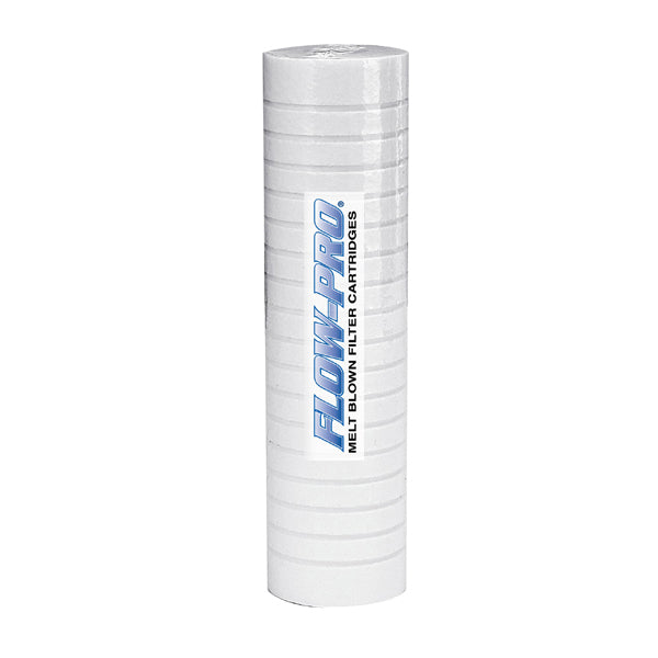 Watts Flow-Pro FPMBG-5-975 Melt Blown Sediment Filter Cartridges - 5 micron - 2-1/2 x 9-3/4 - Grooved