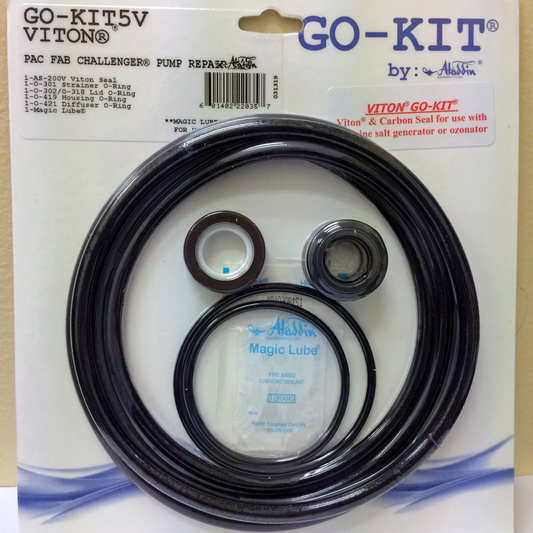 Aladdin GO-KIT5V - Premium Salt Water Repair Seal Kit -  PACFAB / StaRite Challenger