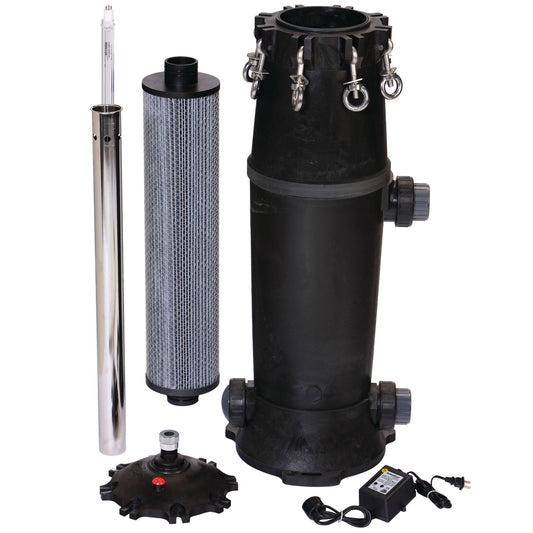 Hydrosafe 3-in-1 Complete Water Filtration System - UV Disinfection - 5 Micron Filtration - HSFS-5M
