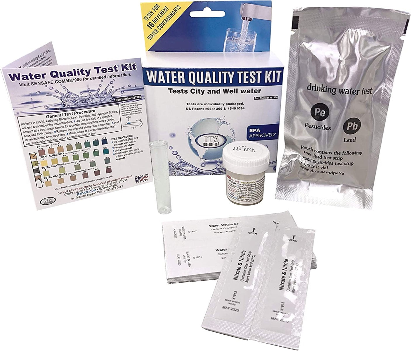 Industrial Test Systems, Inc. (ITS) - Home Water Quality Test Kit - 487986