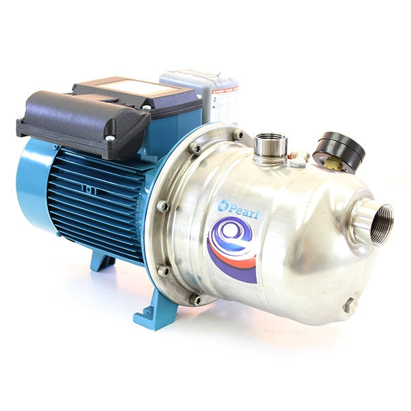 Pearl JSCQ-15C16P - Stainless Steel - Jet Pump - Brass Impeller - 1-1/2 HP - 230 Volt
