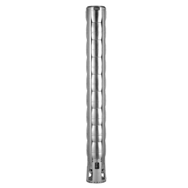 Pearl 6PWS90G75H-D3M6 - 6 Inch Submersible Pump End ( ONLY ) - ( 7-1/2 HP Rated ) - 90 GPM - Full Stainless Steel