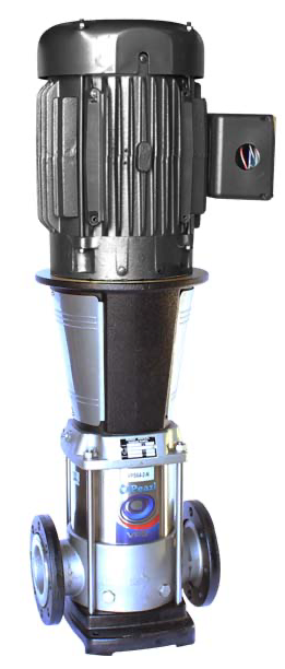 Pearl Vertical Pump w/ Motor - VPS32-2-2 75H36BT - 7.5 HP - 3-Phase 230/460v - Stainless Steel