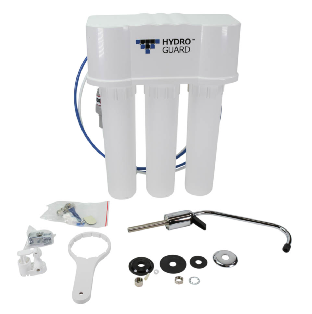 HYDRO GUARD U3000-UF UNDER-COUNTER WATER SYSTEM - SUPER ULTRA FILTRATION - 0.1 Micron