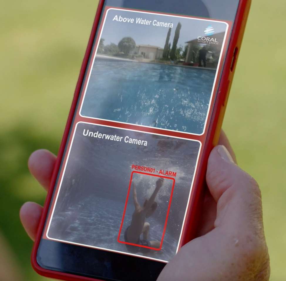 MYLO - Dual Camera Pool Alarm Virtual Lifeguard Alert System