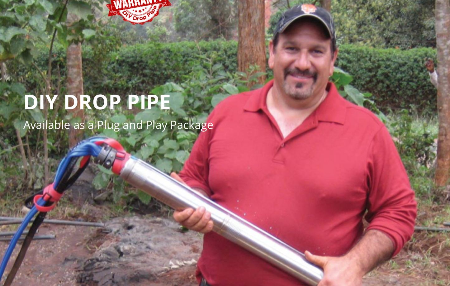Hose Solutions - WellHose DIY Drop Pipe - 1.25 inch diameter - sold in 1 foot increments