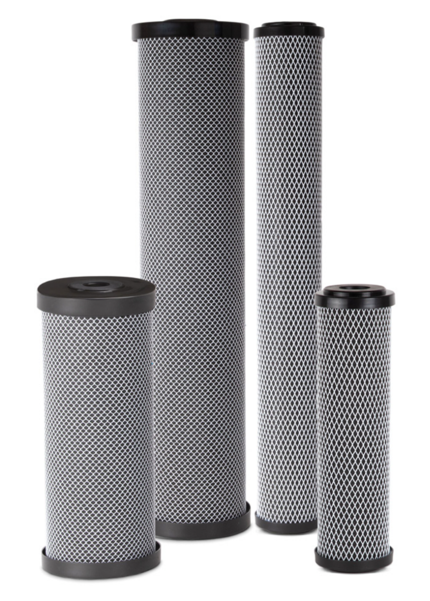 CIC Plus Series 0.5 Micron Carbon Impregnated Cartridges 2-3/4 x 9-7/8 inch - CIC-10SM