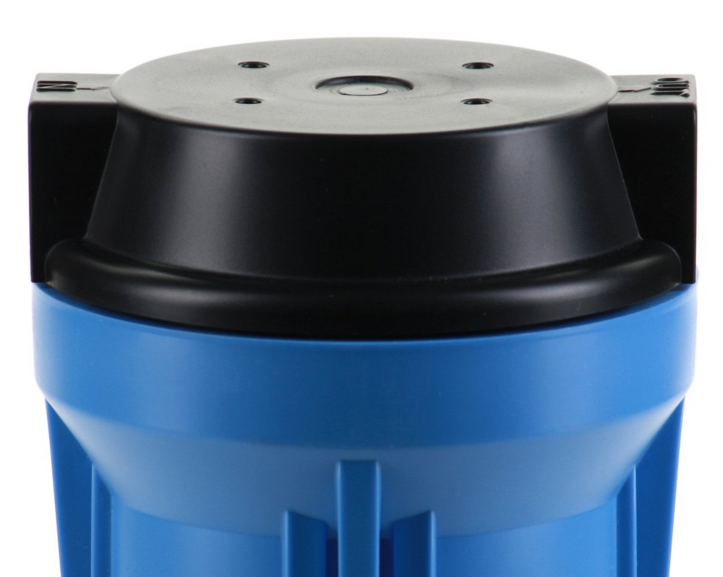 Hydronix - HF2 Series - Blue Filter Housing W/Pressure Relief - 2.5 x 10 inch - 1/4 inch Ports