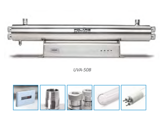 Polaris UV Water Disinfection System - High Output - 50 GPM - UVA-50B