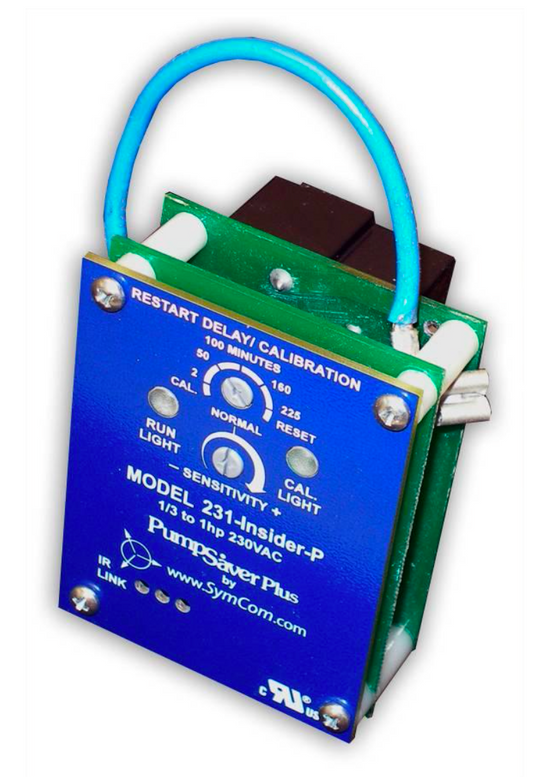 Pump Saver Plus MODEL 231/111-INSIDER-P - For 230V Control Box 1Ph