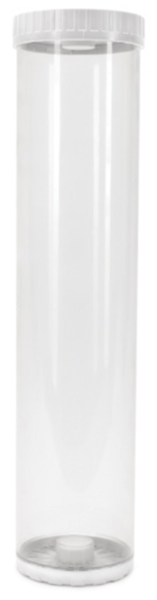 Hydronix EC Series Empty Refillable Cartridges (4.5x20 inch)  - Clear - Full Flow - EC-4520C