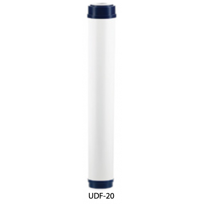 Hydronix UDF Series Granular Activated Carbon (GAC) Media Filters- 2.5 x 20 inch - UDF-20