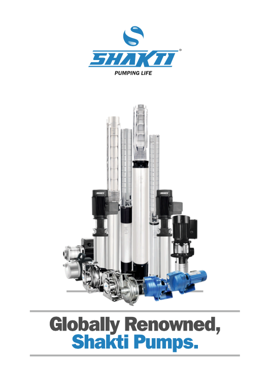 Shakti Submersible Pump Motor (Only) - 1.5 HP - 3-Wire - 230V