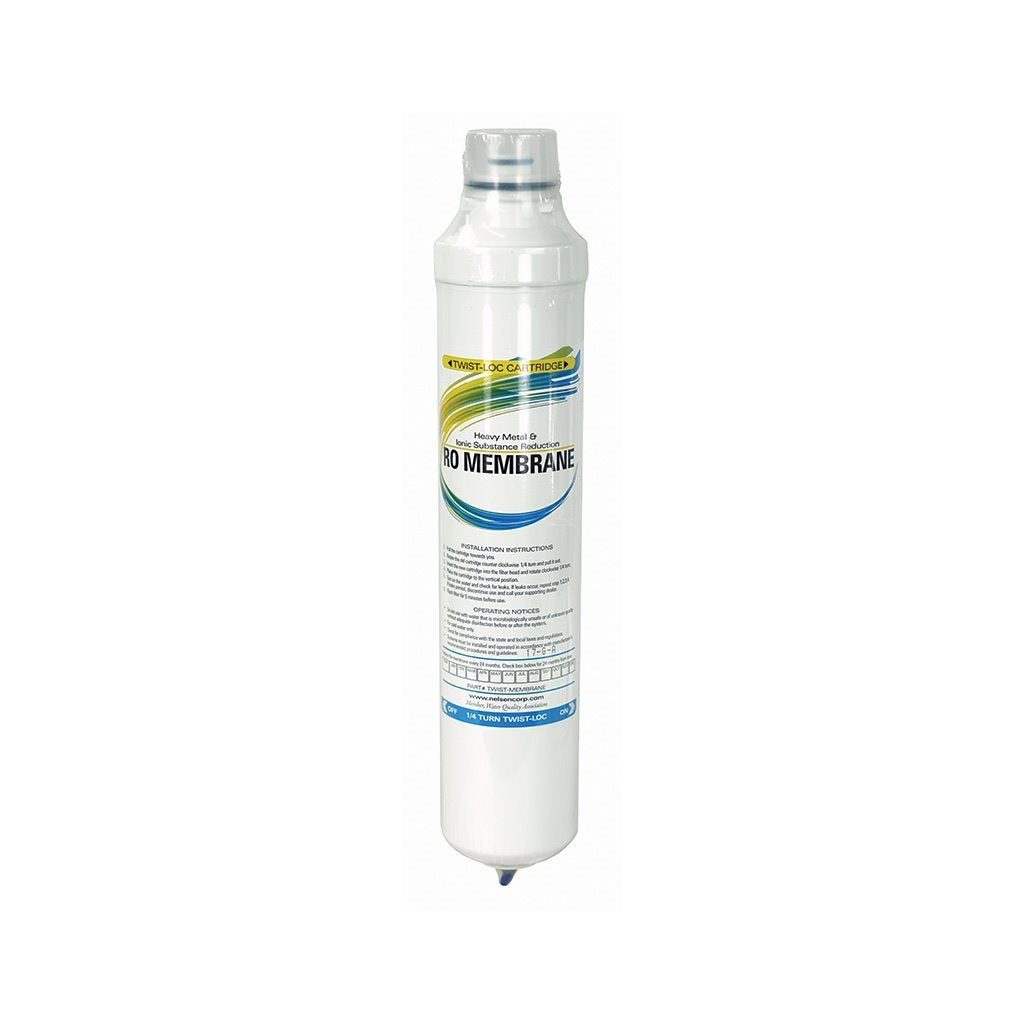 Nelsen Water Solutions - Quick Twist Replacement filter Membrane - for the Quick Twist RO Water Filter System