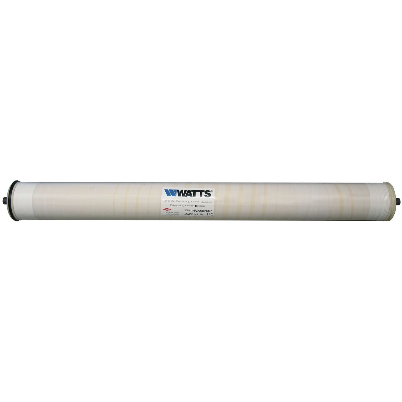 Watts W-2540-TW Commercial Reverse Osmosis 600 GPD Membrane