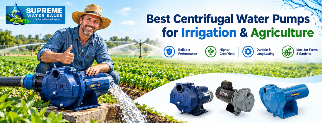 Best Centrifugal Water Pumps for Irrigation & Agriculture