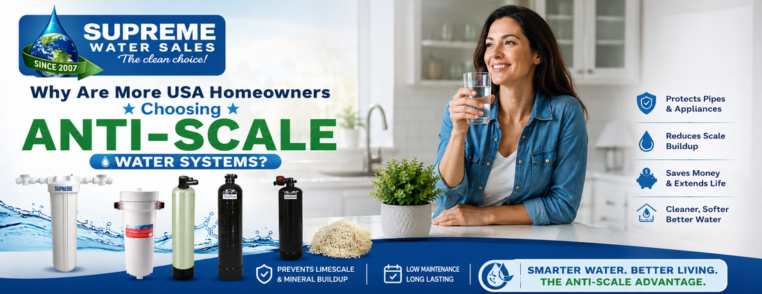 Why Are More USA Homeowners Choosing Anti-Scale Water Systems?