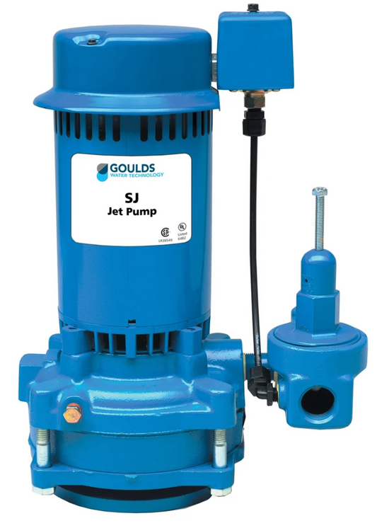 Goulds SJ10 Vertical Deep Well Jet Pump - 1HP - Replacing the VJ10 pump (discontinued)