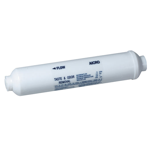 Watts AICRO Inline GAC Filter / RO Post Filter - 1/4 FNPT Connection