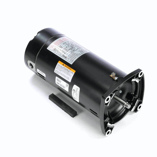 Century Electric USQ1152 (equivalent to HSQ165) - Pool Pump Motor - 48Y Frame - Square Flange - 1.65 HP - 115/230V