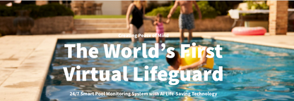 MYLO - Dual Camera Pool Alarm Virtual Lifeguard Alert System