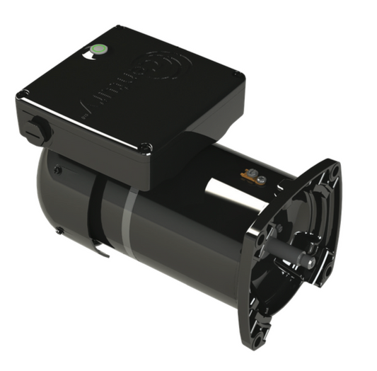 NEW! Century Electric VGREEN EVO - EVQ165 - (Equivalent to ECM16SQU) Variable Speed Pool Pump Motor - 48Y Frame - Square Flange - 1.65 HP - 115/230 Volt