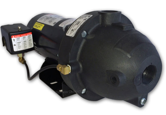 Franklin Electric FSWJ07P - Shallow Well Jet Pump - Corrosive Resistant - 0.75 HP
