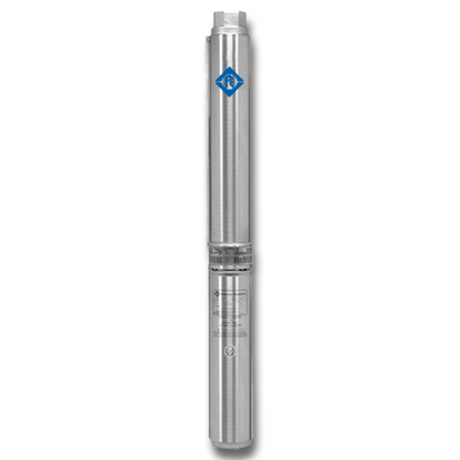 Franklin Electric 20JV1S4-3W230 Submersible Pump - 20 GPM - 1 HP - 230 Volts ( 3 Wires + Ground ) - SS