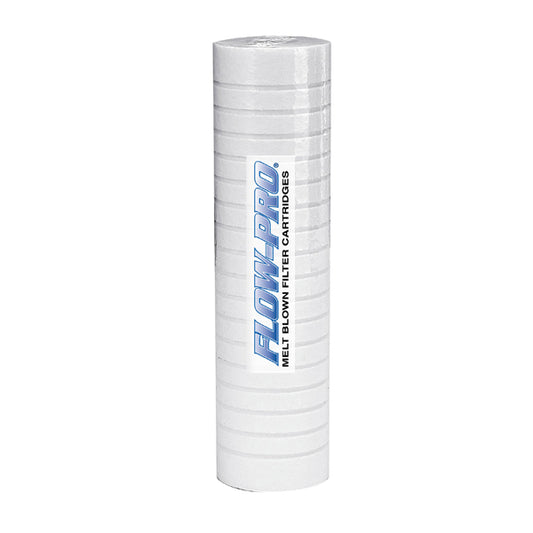 Watts Flow-Pro FPMBG-5-975 Melt Blown Sediment Filter Cartridges - 5 micron - 2-1/2 x 9-3/4 - Grooved