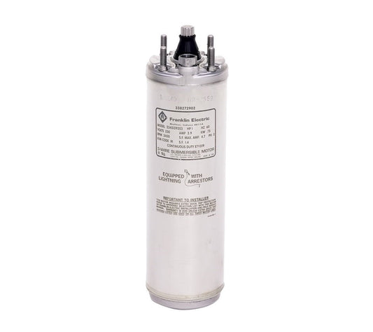 Franklin Electric 2445049004S - 4 Inch Submersible Well Motor - 2 Wire - 1/2 HP - 115V