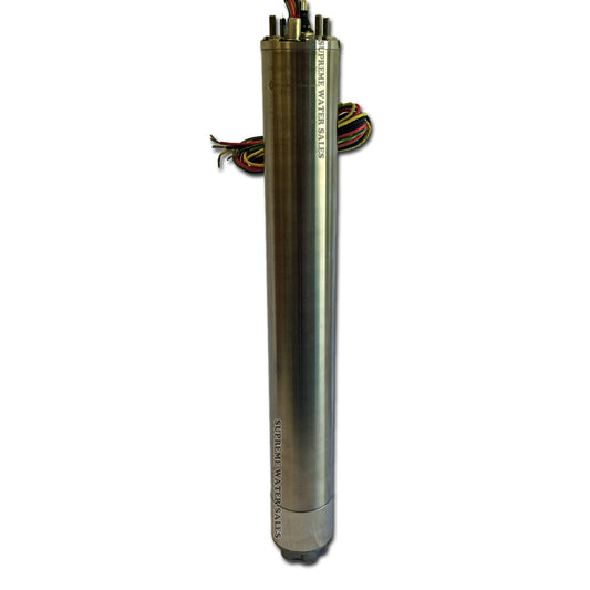 Franklin Electric 2247038802G - 4 Inch Submersible Motor - 5 HP - Sandfighter - 230 Volt - 3-Wire