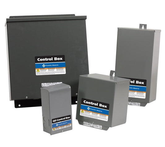 Franklin Electric 2823028310 - 3 HP - Submersible Motor Control Box - DELUXE w/ Magnetic Contactor