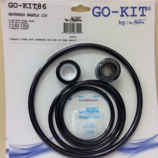 Aladdin GO-KIT86 - Standard Repair Seal Kit - Hayward MaxFlo II