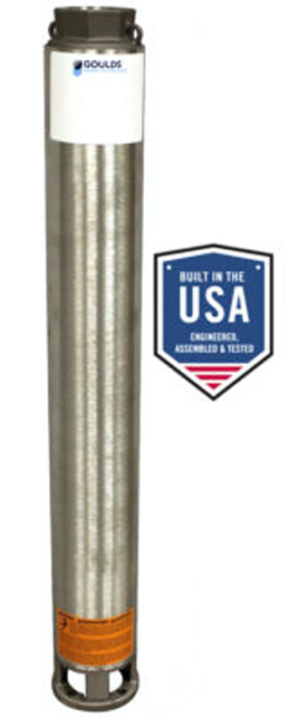 Goulds 45GS50 Submersible Pump End ONLY - Rated for 5 HP - 45GPM