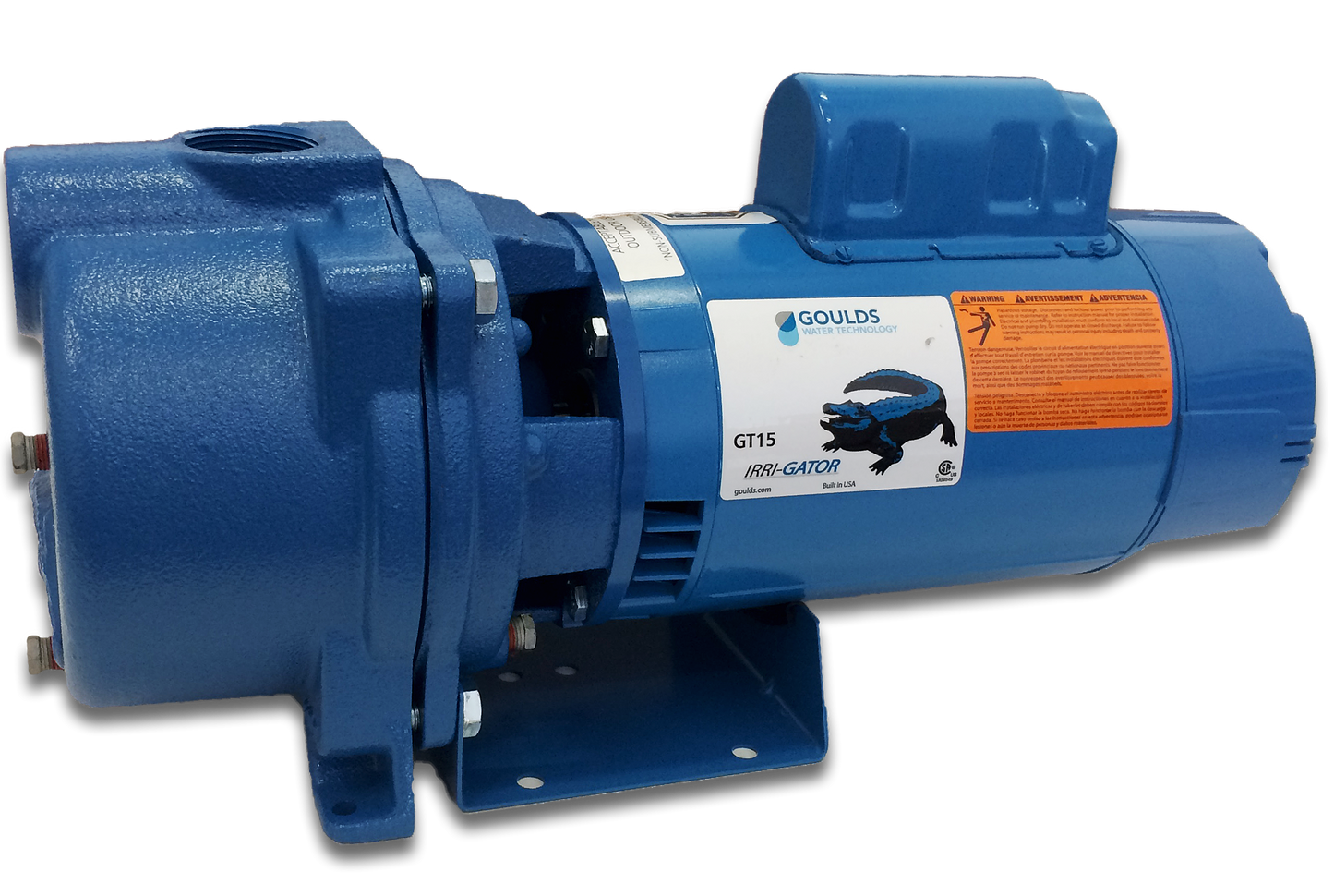 Goulds Pump GT15 Centrifugal Irrigation Pump - 115/230V - 1-1/2 HP