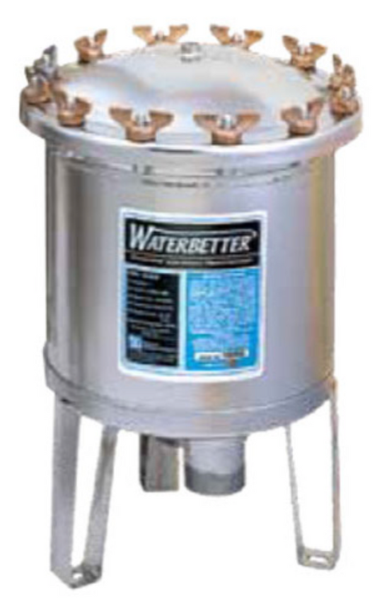 Harmsco WB40SC-2 WaterBetter Stainless Steel Single Filter Housings 50 GPM