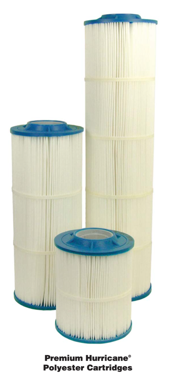 Harmsco Hurricane Premium Polyester - Jumbo Pleated Filter Cartridge - Model 170 (7-3/4 x 30-3/4)  - 10 Micron - HC/170-10
