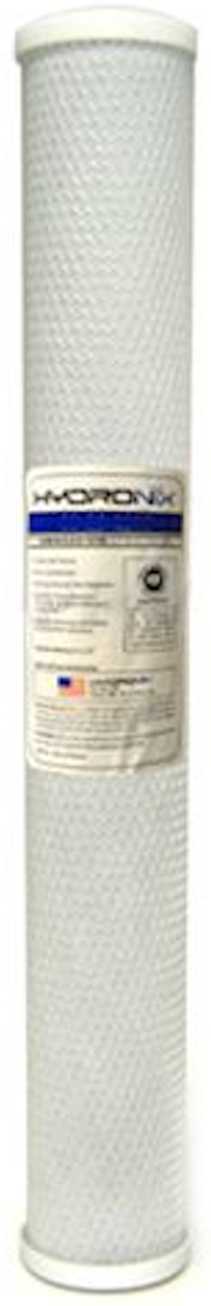 Hydronix Carbon Block Filter - 5 micron - 2-1/2 x 20 - CB-25-2005