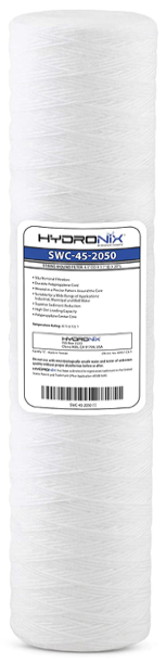 Hydronix - String Poly Wound Filter Cartridge - 4-1/2 x 20 - 50 Micron - SWC-45-2050