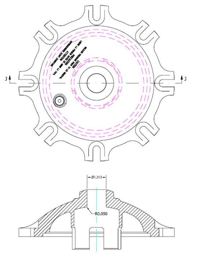 HSFS system Replacement Lid for Hydrosafe